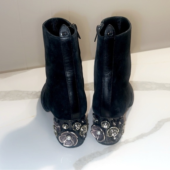 COACH Juliet Suede Ankle Bootie - Picture 8 of 11